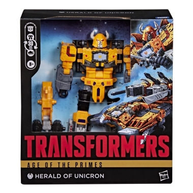 Transformers Age of the Primes Leader Class Herald of Unicron 19 cm