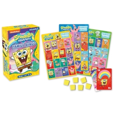 Sponge Bob Board Game Family Bingo