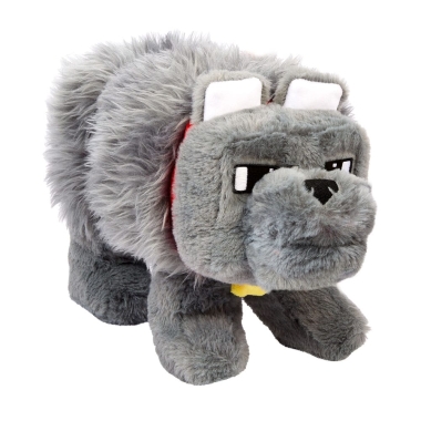 Minecraft Movie Jucarie de plus cu sunete Dennis the Wolf 20 cm