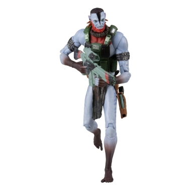 Avatar: Fire and Ash Figurina articulata Recom Quaritch (Ash Warrior) 18 cm