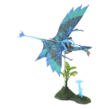 Avatar W.O.P Figurine articulate (Deluxe Large) Jake Sully & Banshee 