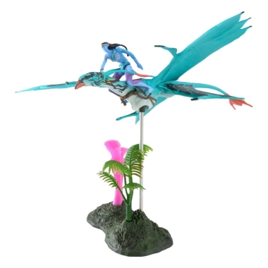 Avatar W.O.P Figurine articulate (Deluxe Large) Neytiri & Banshee