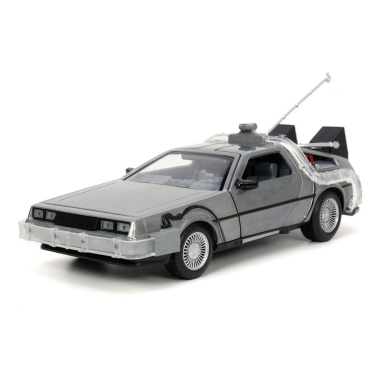 Back to the Future Masinuta metalica Time Machine Model 1 scara 1:24