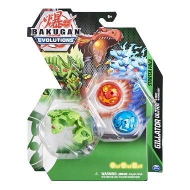 Bakugan Pachet Starter 3 bakugani S4 Gillator Ultra Trox si Howlkor