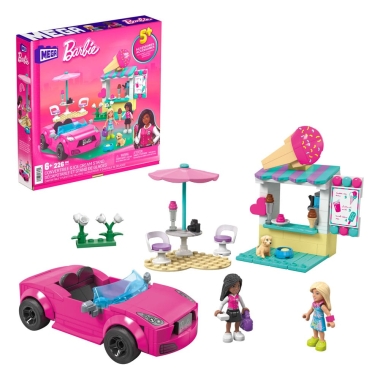 Barbie MEGA Construction Set Convertible & Ice Cream Stand