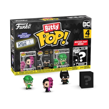 Batman 85th Anniversary Bitty POP! Set 4 minifigurine vinil Two Face 2,5 cm