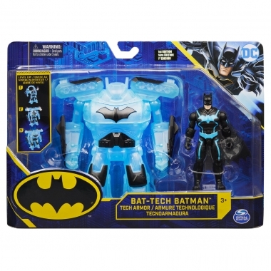 Figurina Batman Deluxe cu costum high tech 10 cm