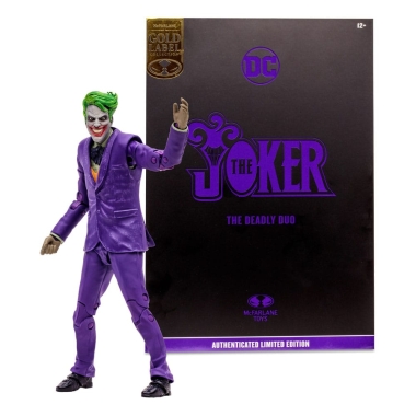 Batman & The Joker: The Deadly Duo DC Multiverse Figurina articulata The Joker (Gold Label) 18 cm