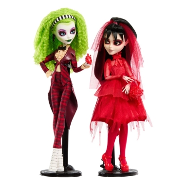 Beetlejuice Beetlejuice Monster High Skullector Set doua papusi Betelgeuse & Lydia 25 cm