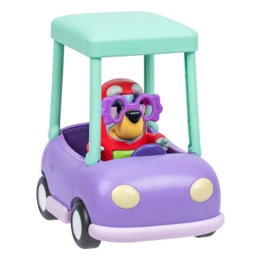 Bluey  Set mini figurina Janet cu vehicul Granny Car
