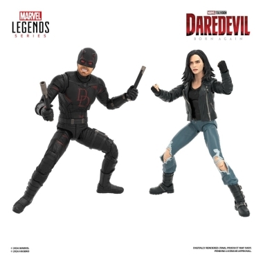Daredevil: Born Again Marvel Legends Set 2 figurine articulate Daredevil & Jessica Jones 15 cm