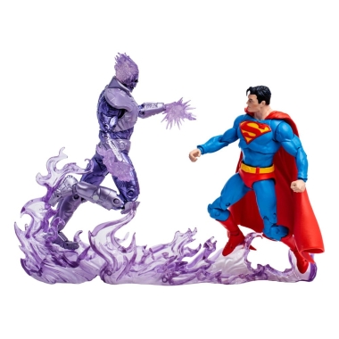 DC Collector Set 2 figurine articulate Atomic Skull vs. Superman (Action Comics) (Gold Label) 18 cm