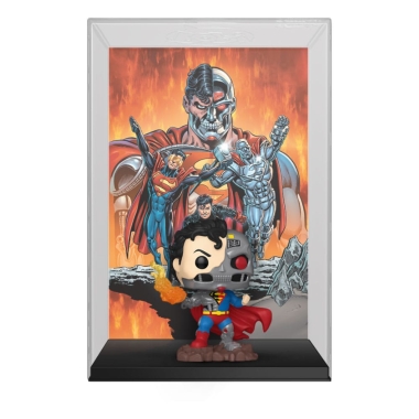 DC Comics POP! Comic Cover Figurina vinil  Cyborg Superman 9 cm 
