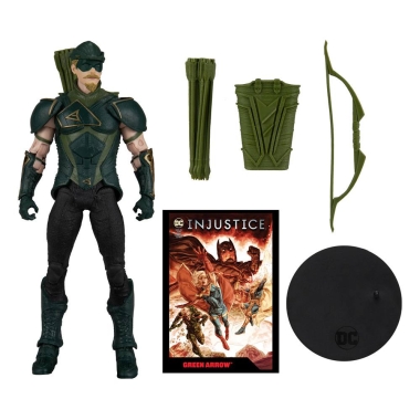 DC Direct Gaming Figurina articulata Green Arrow (Injustice 2) 18 cm