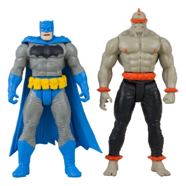 DC Direct Gaming Set 2 figurine articulate Batman (Blue) & Mutant Leader (Dark Knight Returns #1) 8 cm