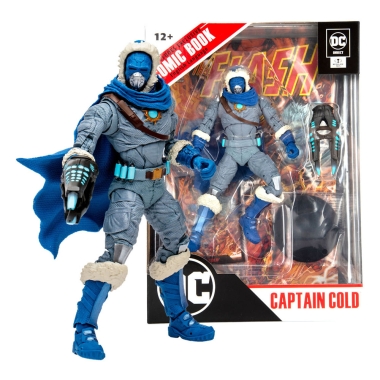 DC Direct Page Punchers Action Figure Captain Cold (The Flash Comic) 18 cm