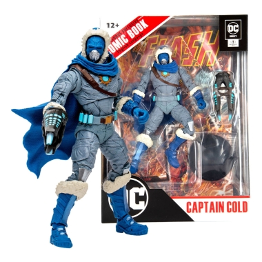 DC Direct Page Punchers Figurina articulata Captain Cold (The Flash Comic) 18 cm