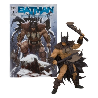 DC Direct Page Punchers Action Figure & Comic Book Batman (Batman: Fighting The Frozen Comic) 18 cm