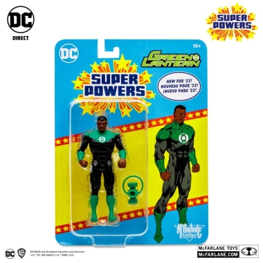 DC Direct Super Powers Figurina Green Lantern John Stewart 13 cm