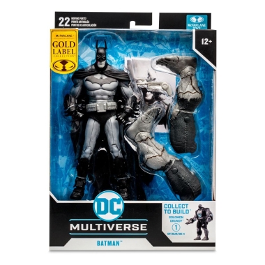 DC Gaming Figurina articulata Batman Gold Label (Batman: Arkham City) BAF: Solomon Grundy 18 cm