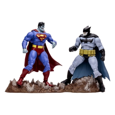 DC Multiverse Set 2 figurine articulate Bizarro & Batzarro 18 cm