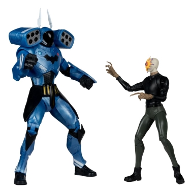 DC Multiverse Set 2 figurine Rookie & Mr. Bloom (Batman: Endgame) (Gold Label) (SDCC) 18 cm