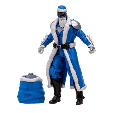 DC Multiverse Figurina articulata Bat Santa (Blue Variant)(Gold Label) 18 cm