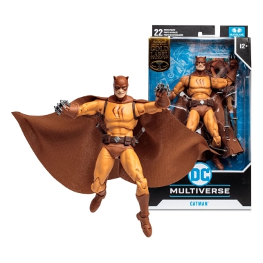 DC Multiverse Figurina articulata Catman (Villains United) (Gold Label) 18 cm