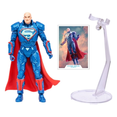 DC Multiverse Figurina articulata Lex Luthor Power Suit (DC Rebirth – Gold Label) 18 cm