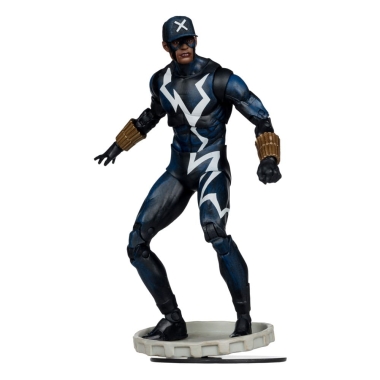 DC Multiverse Figurina articulata Static Shock (Trial by Fire) (Gold Label) 18 cm