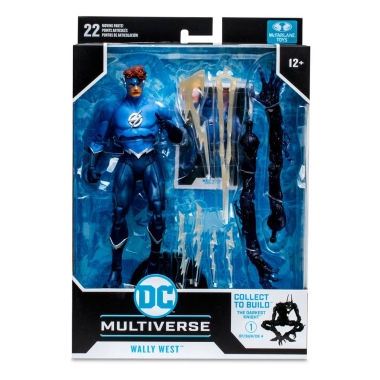 DC Multiverse Build A Action Figure Wally West (Speed Metal) 18 cm