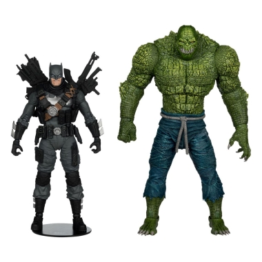 DC Multiverse McFarlane Collector Edition Set 2 figurine articulate Batman vs. Killer Croc 18 cm