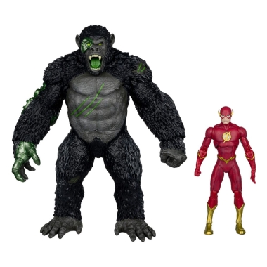 DC Multiverse Set 2 Figurine articulate  Flash vs. Titano 18 cm