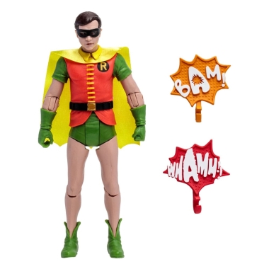 DC Retro Batman 66 Figurina articulata Robin 15 cm