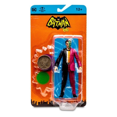 DC Retro Action Figure Batman 66 Two-Face (Comic) 15 cm