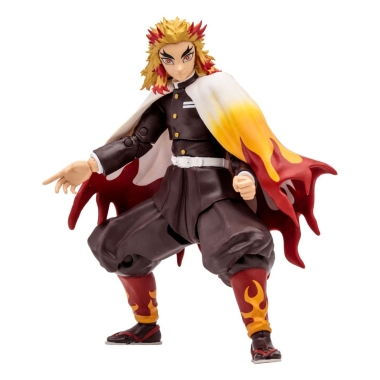 Demon Slayer: Kimetsu no Yaiba Figurina articulata Kyojuro Rengoku 18 cm