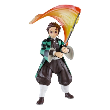 Demon Slayer: Kimetsu no Yaiba Figurina articulata Tanjiro Kamado (Rui Battle Variant) 18 cm