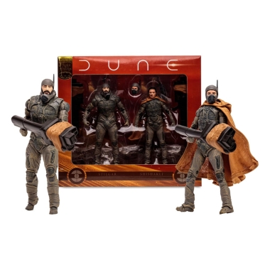 Dune: Part Two Set 2 figurine articulate Stilgar & Shishakli (Gold Label) 18 cm