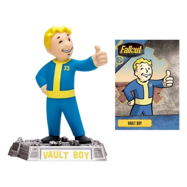 Fallout Movie Maniacs Figurina Vault Boy (Gold Label) 15 cm