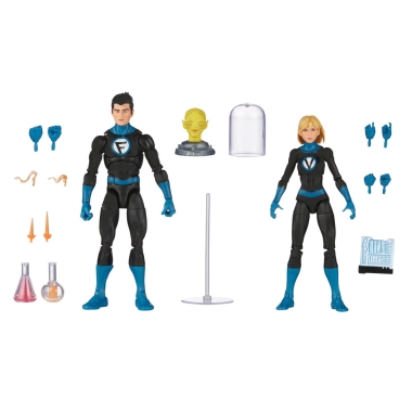 Fantastic Four Marvel Legends Set 2 figurine articulate Franklin Richards & Valeria Richards 15 cm