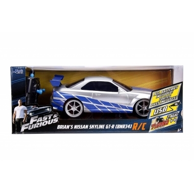 Fast and Furious RC Nissan Skyline GTR scara 1:16