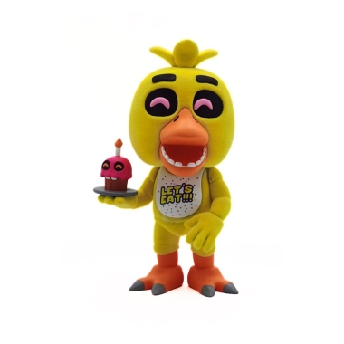 Five Night's at Freddy Figurina vinil Chica Flocked 12 cm