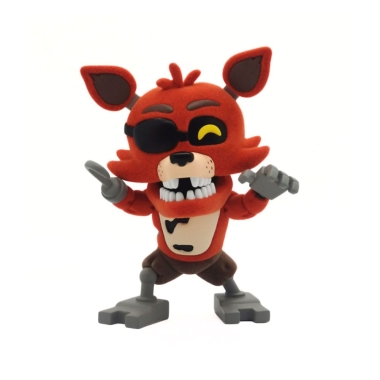 Five Night's at Freddy Figurina vinil Foxy Flocked 12 cm