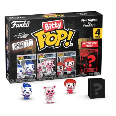 Five Nights at Freddy's Bitty POP! Vinyl Figure 4-Pack Ballora 2.5 cm