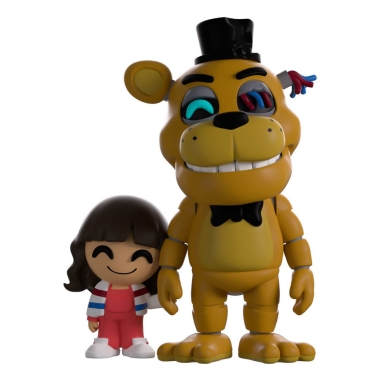 Five Nights at Freddy´s Figurine vinil Abby & Golden Freddy 11 cm        