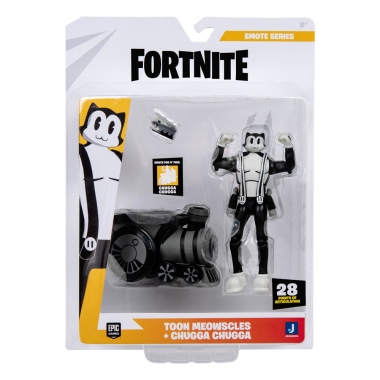Fortnite Emote Series Set 2 figurine articulate Toon Meowscles & Cugga Chugga 10 cm