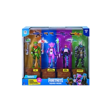 Fortnite Set 4 Figurine Squad Mode Core 10 cm