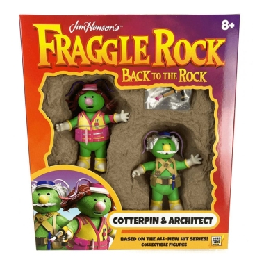 Fraggle Rock Set 2 figurine aarticulate Doozer 10-15 cm