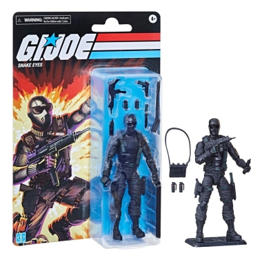 G.I. Joe Retro Collection Figurina articulata Snake Eyes 15 cm