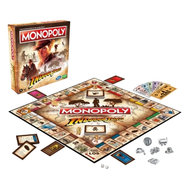 Indiana Jones Board Game Monopoly (GERMAN Version)